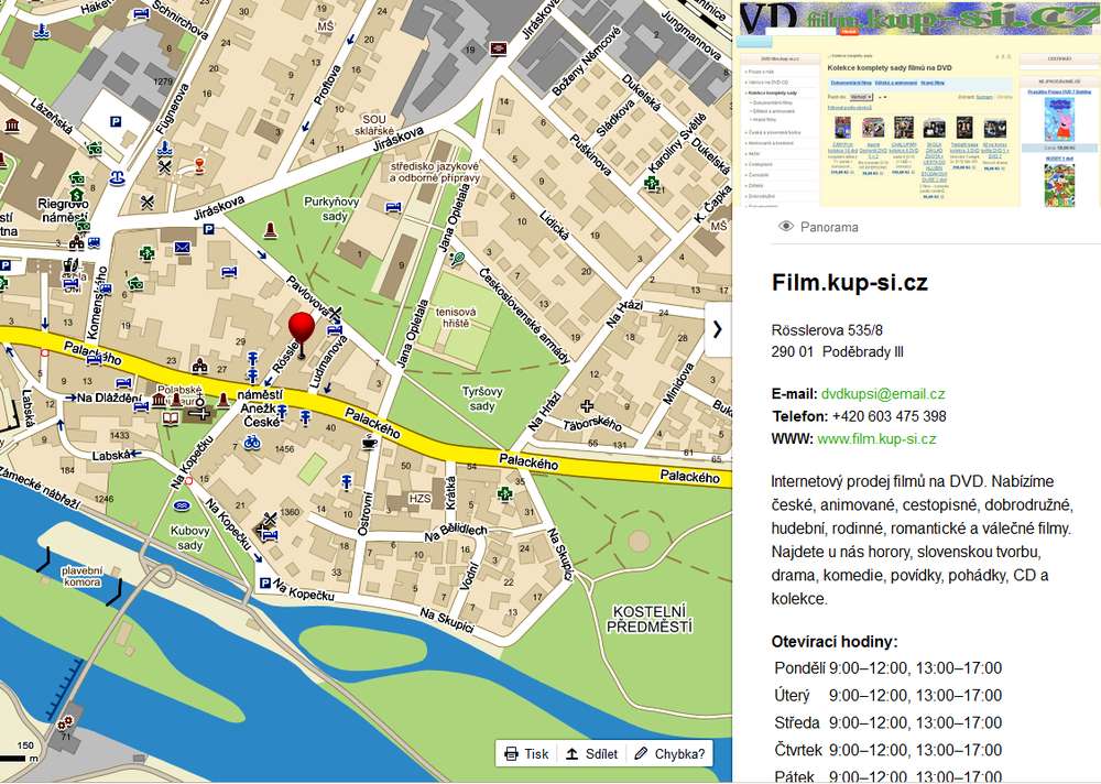 Prodejna LETO Poděbrady a internetový obchod DVD film.kup-si.cz