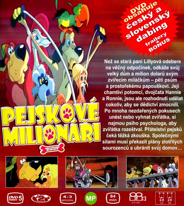 PEJSKOVÉ MILIONÁŘI dvd