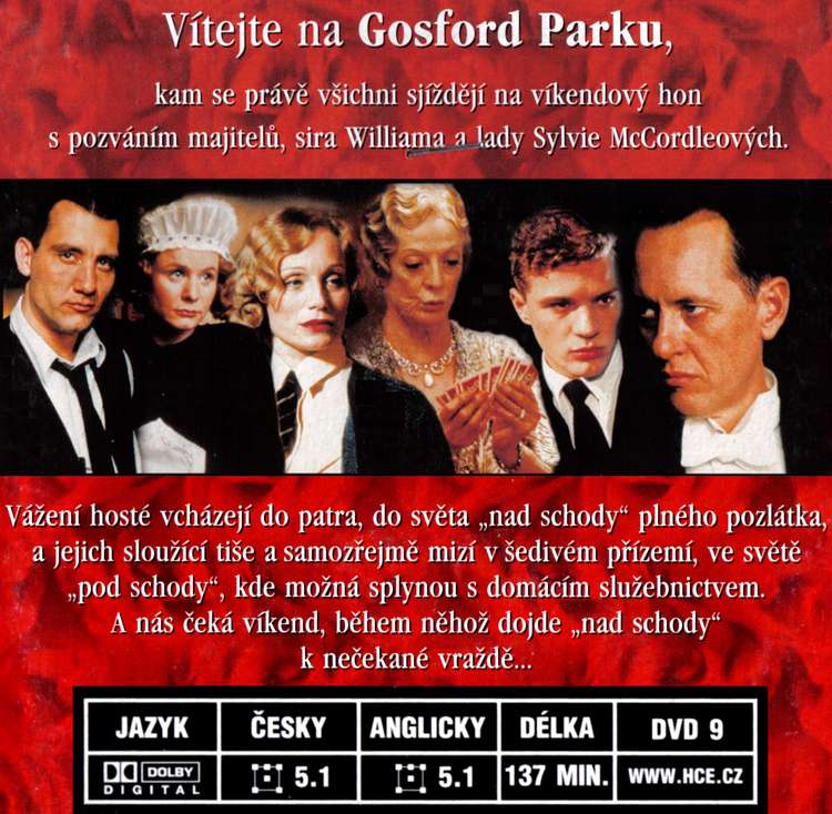GOSFORD PARK dvd GOSFORD PARK dvd