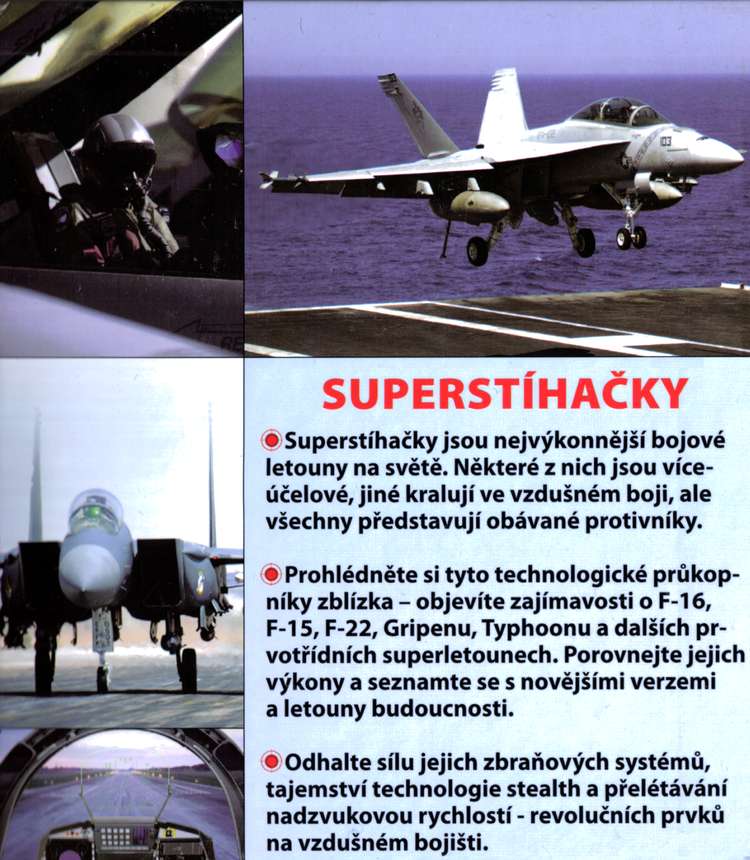 SUPERSTÍHAČKY VÁLKY A ZBRANĚ 