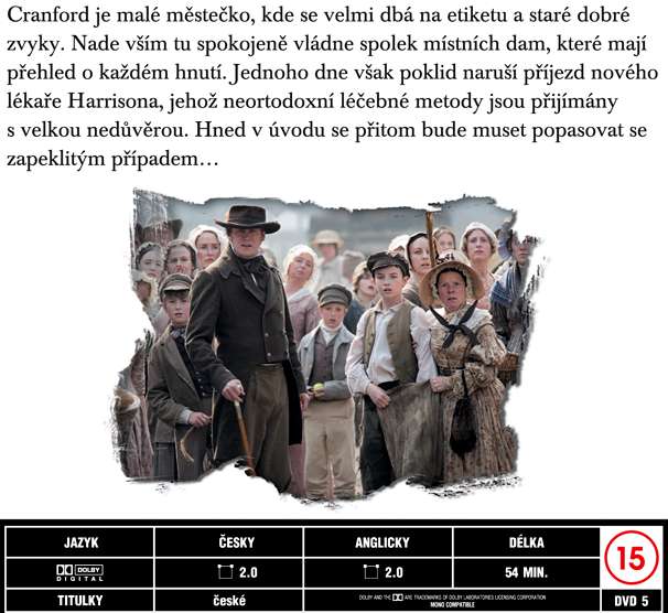 Cranford DVD 1 Cranford DVD 1