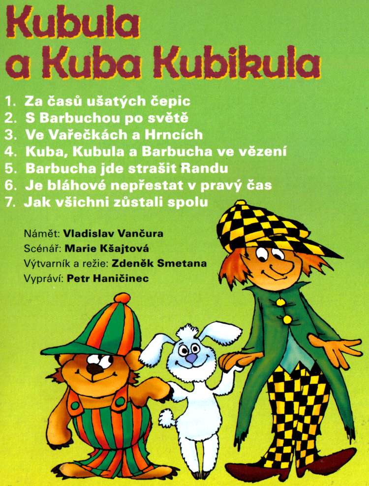 Kubula a Kuba Kubikula DVD