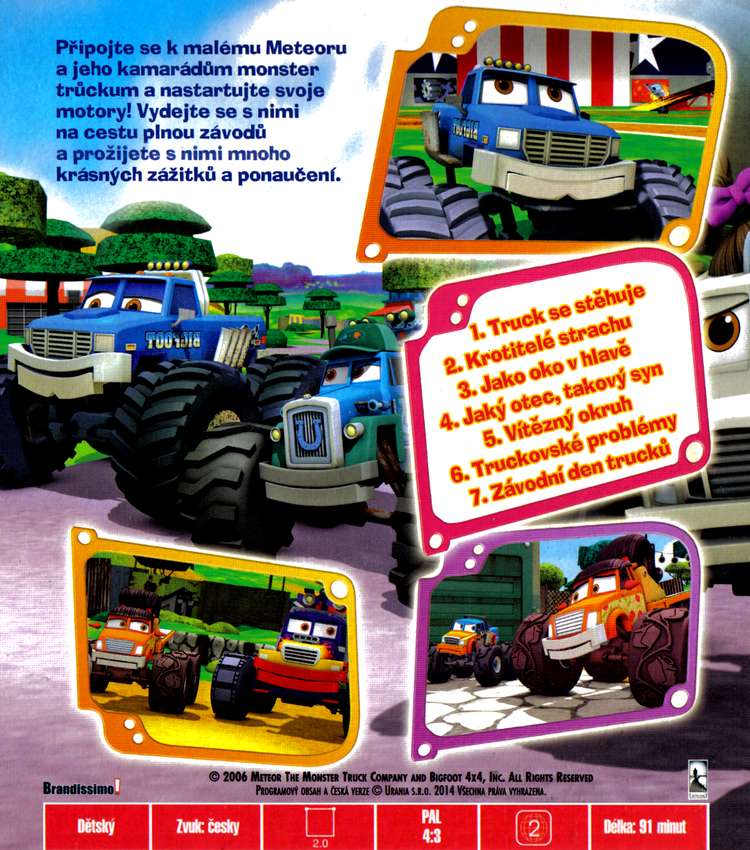 METEOR MONSTER TRUCKS dvd 8